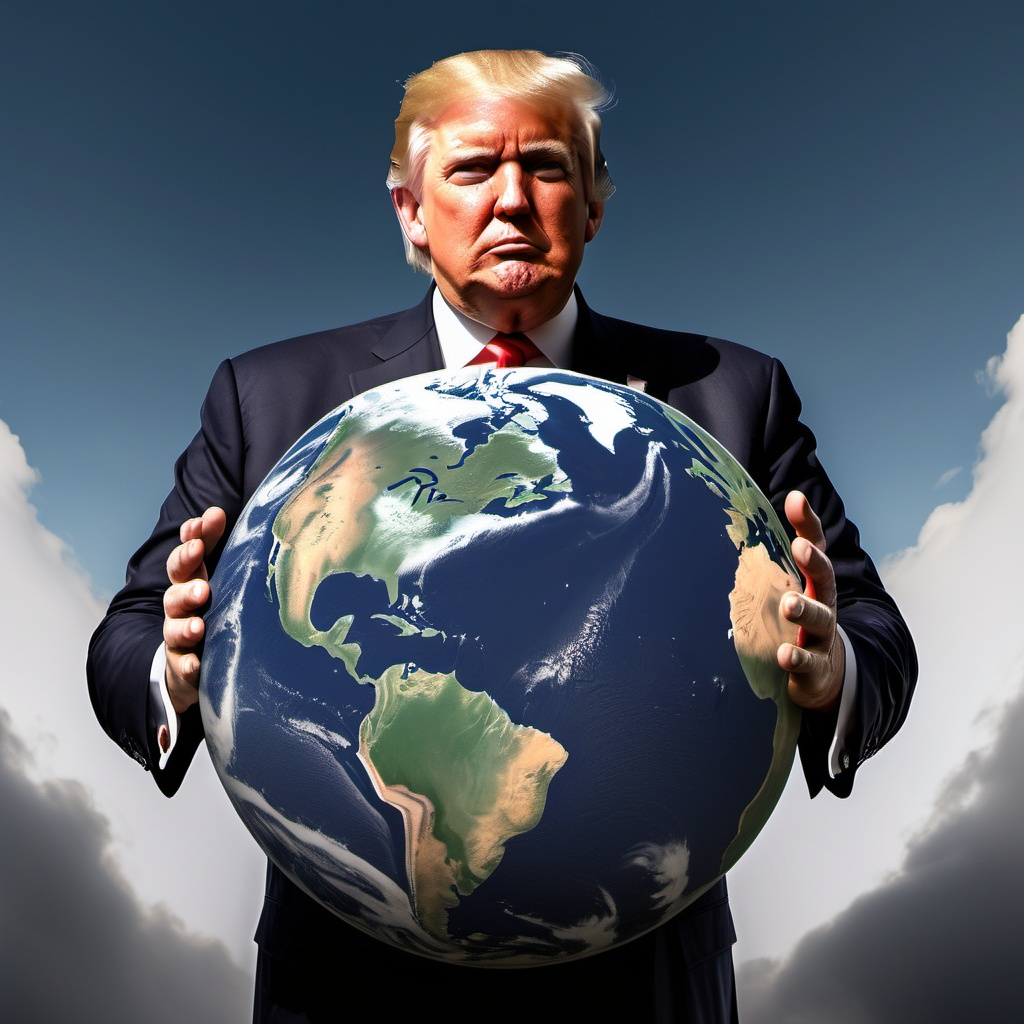 Trump with Fist in Air